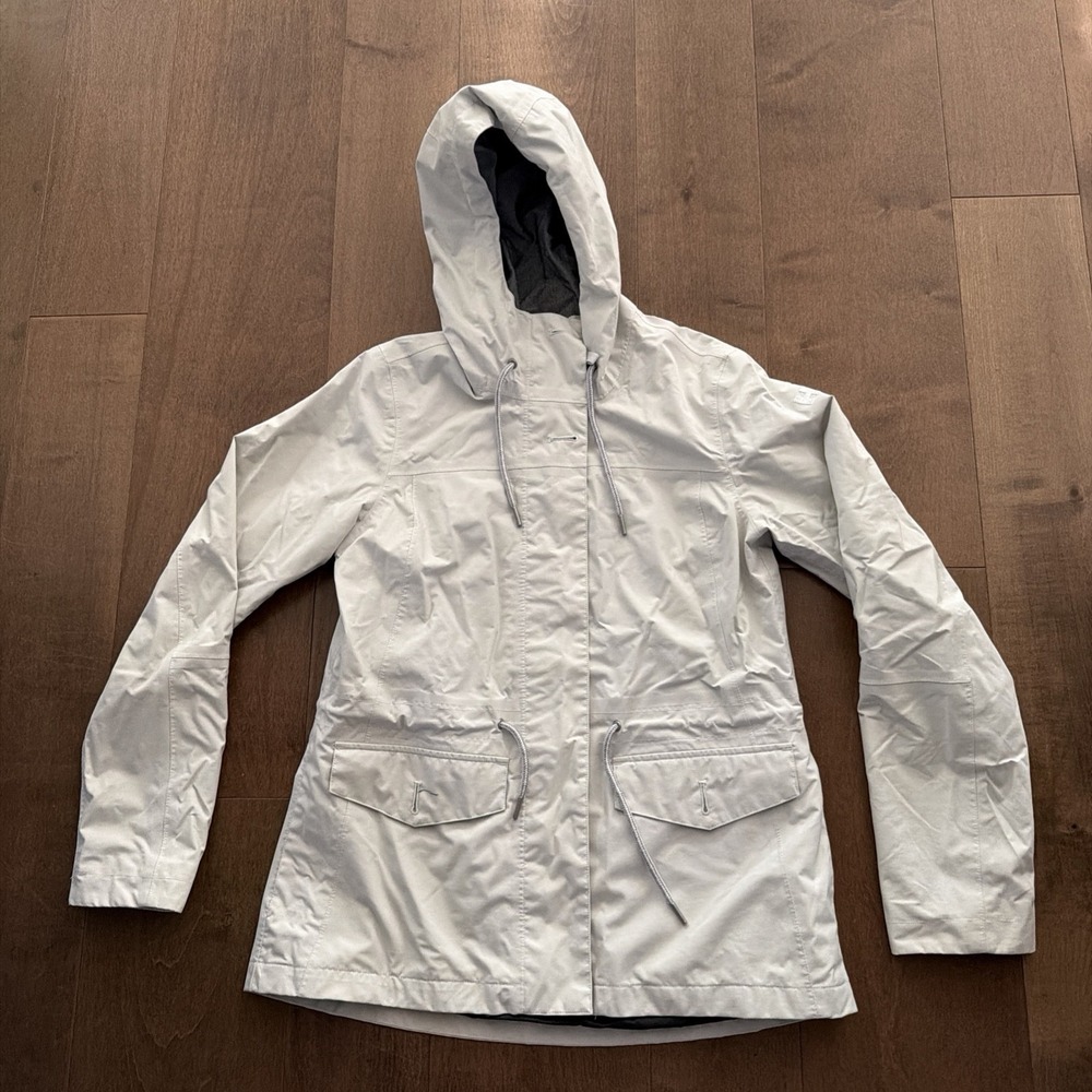HH Helly Hansen Women Small Rain Jacket Hooded Waterproof Coat